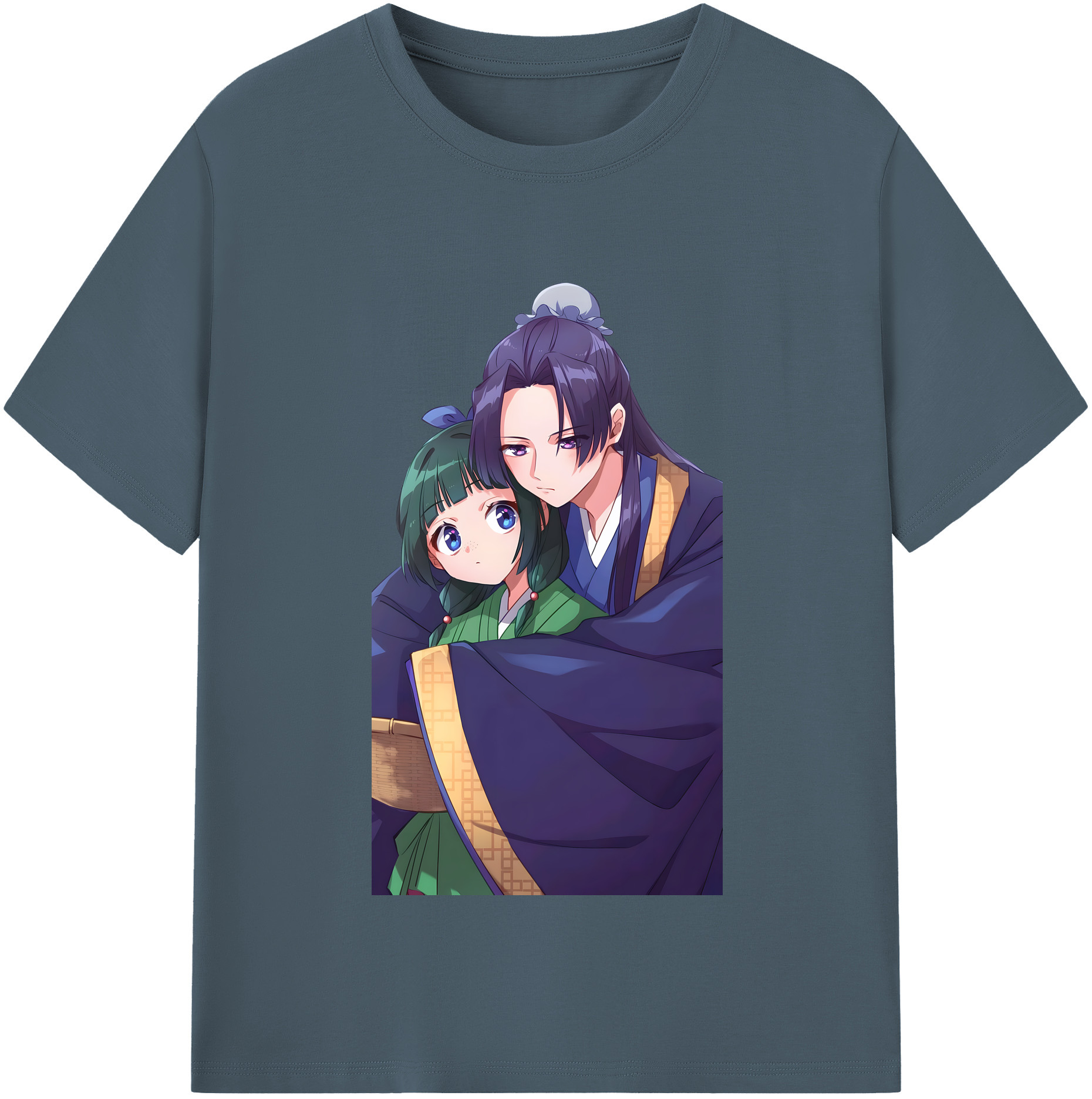 （画像用） 薬屋のひとりごと The Apothecary Diaries 綿100％半袖Tシャツ（フロントプリント）
